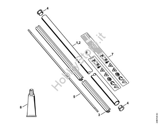 Stelo FC 110 FC 100, FC 110 FC 110 brand Stihl